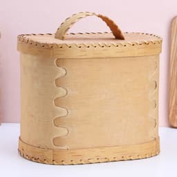 Хлебница с крышкой на 2 булки, 24×16×20 см