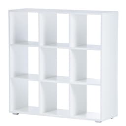 Стеллаж кубический «Клик Мебель. Инмарк», 1055×356×1065 мм, цвет белый