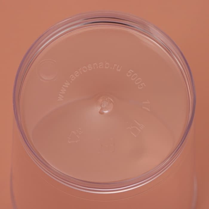 Стакан одноразовый для фуршета «Конический экстра», 150 мл, пластик, прозрачный