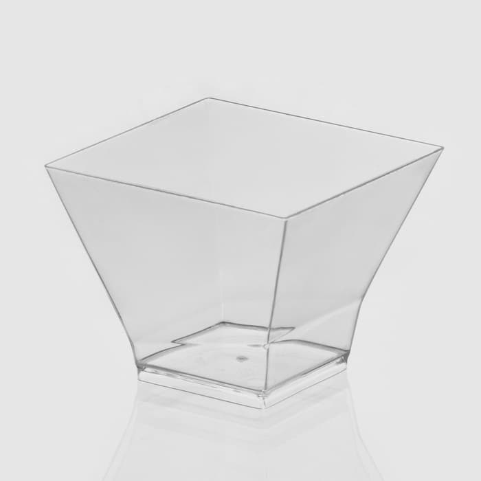 Форма одноразовая для фуршета «Пагода», 120 мл, пластик, прозрачная