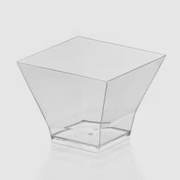 Форма одноразовая для фуршета «Пагода», 120 мл, пластик, прозрачная