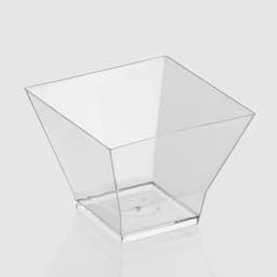 Форма одноразовая для фуршета, чашка «Средняя пагода», 200 мл, пластик, прозрачная