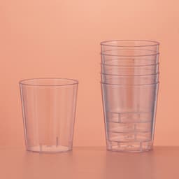 Стопка одноразовая для фуршета «Кристалл», 20 мл, пластик, прозрачная