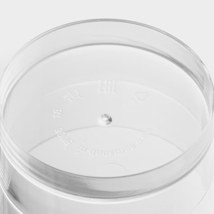 Форма одноразовая для фуршета «Ноль», 60 мл, пластик, прозрачная