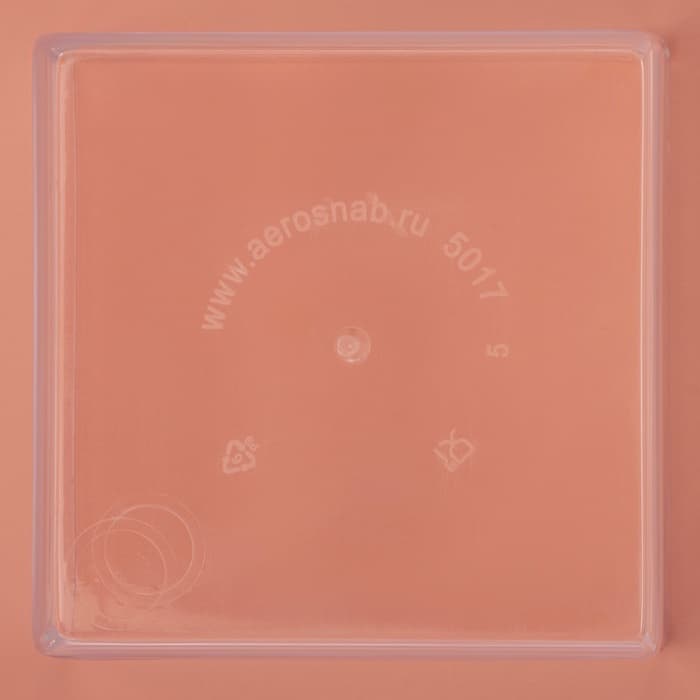 Форма одноразовая для фуршета «Куб», 60 мл, пластик, прозрачная