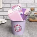 Кухонный набор «Доляна. Лучшей маме»: полотенце, кухонная лопатка, кисть, венчик, губка