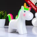 Копилка для денег «Единорог радужный», гипс, 21×19 см