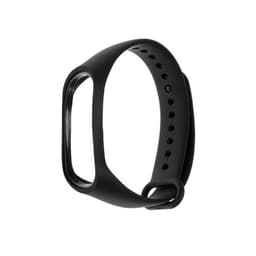 Ремешок для фитнес-браслета Mi Band 3/4 Luazon, чёрный