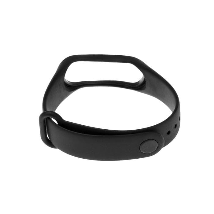 Ремешок для фитнес-браслета Mi Band 3/4 Luazon, чёрный