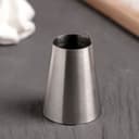 Насадка кондитерская, d=4.3 см, выход 2.7 см, нержавеющая сталь