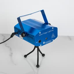 Световой прибор «Точки» 5 см, лазер, свечение красное/зелёное, 3 В