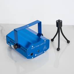 Световой прибор «Точки» 5 см, лазер, свечение красное/зелёное, 3 В