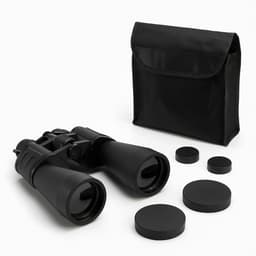 Бинокль «Ищейка» Мастер К, 10-30×60, регулируемый зум, с чехлом, чёрный, линзы рубин