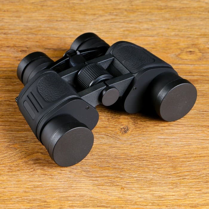Бинокль «Полевой» Мастер К, 7-15×35, регулируемый зум, с чехлом, чёрный