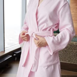 Халат махровый женский «Экономь и Я», размер 42-44, 100% хлопок, 320 г/м², нежно-розовый