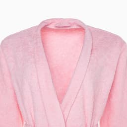 Халат махровый женский «Экономь и Я», размер 42-44, 100% хлопок, 320 г/м², нежно-розовый