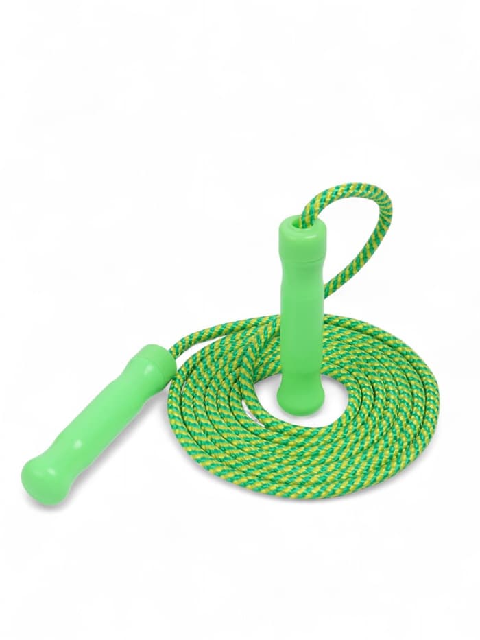 Скакалка спортивная ONLYTOP, 2.6 м, регулируемая, нейлон, цвет МИКС