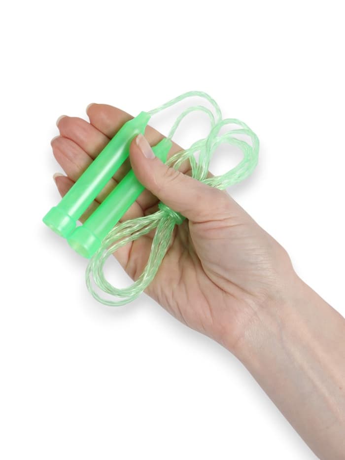 Скакалка детская, 2 м, регулируемая, цвет МИКС