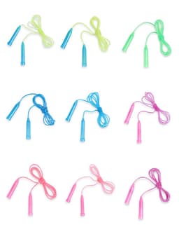 Скакалка детская, 2 м, регулируемая, цвет МИКС