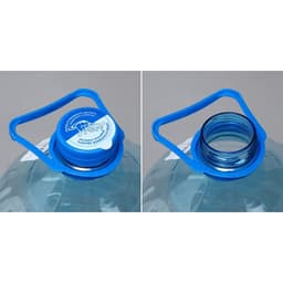 Бутыль для кулера, 10 л, ПЭТ, одноразовая, с ручкой