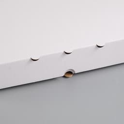 Коробка для пиццы, белая, 42×42×4.5 см