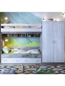 Детская комната «Юта», комплект №1, цвет бетон / винтерберг