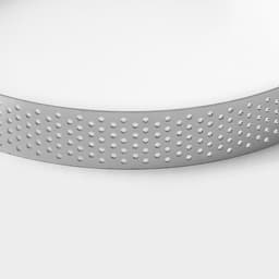 Форма для выпечки тарта Доляна «Круг», d=15 см, перфорированная, серебристая