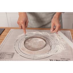 Форма для выпечки тарта Доляна «Круг», d=15 см, перфорированная, серебристая