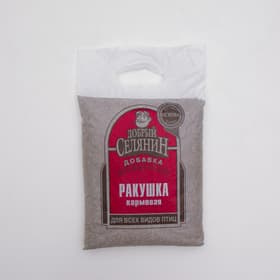 Ракушка кормовая «Добрый селянин» для птиц, 4 кг