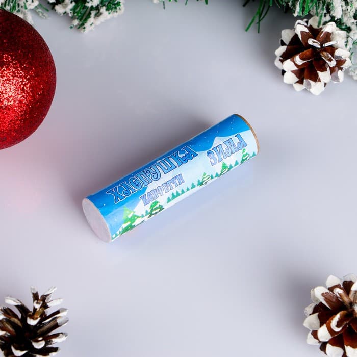 Хлопушка пневматическая, 10 см, МИКС