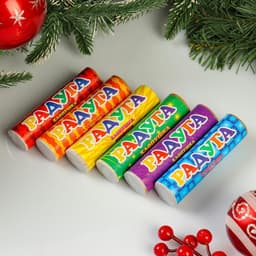 Хлопушка пневматическая, 10 см, МИКС