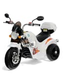 Электромобиль «Чоппер», с аккумулятором, световые и звуковые эффекты, цвет белый
