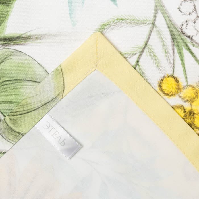 Скатерть «Этель. Солнечные цветы», 220×147 см, 100% хлопок, саржа 190 г/м²