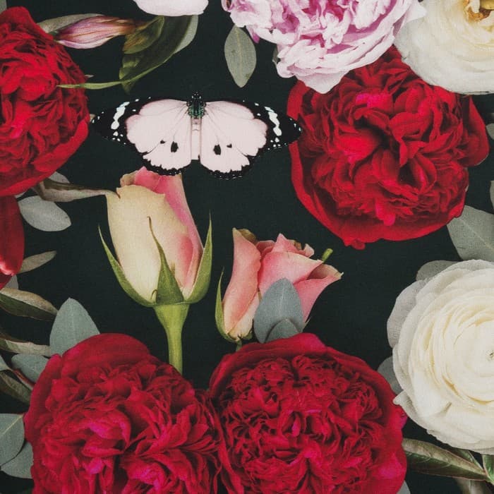 Скатерть «Этель» Flowers, 180×147 см, 100% хлопок, саржа 190 г/м²