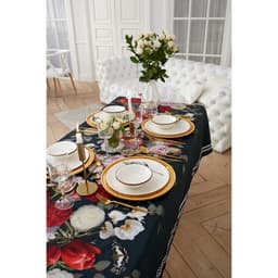 Скатерть «Этель» Flowers, 180×147 см, 100% хлопок, саржа 190 г/м²