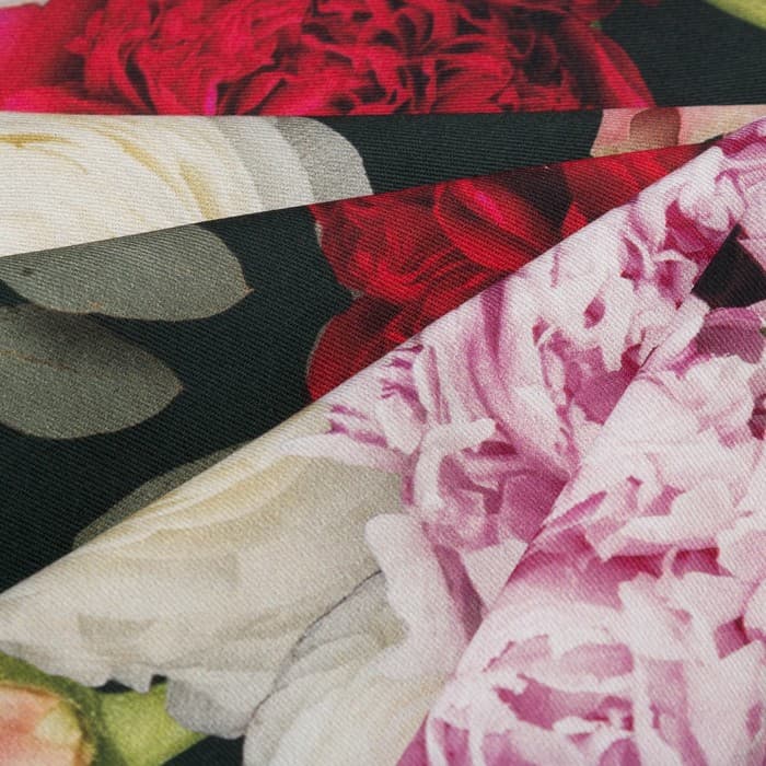 Скатерть «Этель» Flowers, 180×147 см, 100% хлопок, саржа 190 г/м²