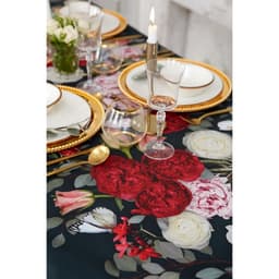 Скатерть «Этель» Flowers, 180×147 см, 100% хлопок, саржа 190 г/м²