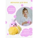 Мочалка детская с мягкой игрушкой Доляна «Зверята», 20 г, игрушка и цвет МИКС