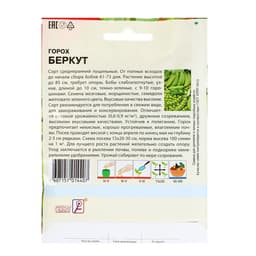 Семена Горох «Беркут», XXXL, «Сембат», 25 г