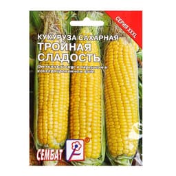 Семена Кукуруза сахарная «Тройная Сладость», XXXL, «Сембат», 25 г