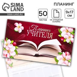 Планер мини с отрывными листами «Планинг учителя»