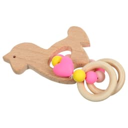 Подарочный набор M&B «Принцесса» держатель для соски-пустышки, прорезыватель