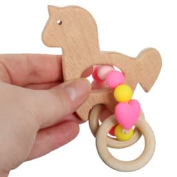 Подарочный набор M&B «Принцесса» держатель для соски-пустышки, прорезыватель