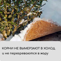 Круг приствольный, d=0.9 м, из кокосового полотна, набор 5 шт., «Мульчаграм»