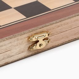 Нарды «Лабарт», деревянная доска 29×29 см, с полем для шашек