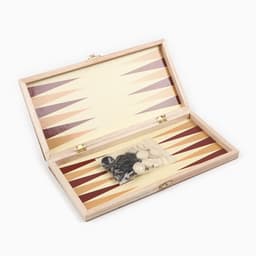 Нарды «Лабарт», деревянная доска 29×29 см, с полем для шашек