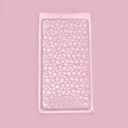 Форма для шоколада «Шоколад пористый», пластик, 21.5×11.5×1 см, прозрачная