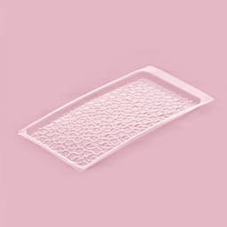 Форма для шоколада «Шоколад пористый», пластик, 21.5×11.5×1 см, прозрачная