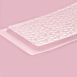 Форма для шоколада «Шоколад пористый», пластик, 21.5×11.5×1 см, прозрачная