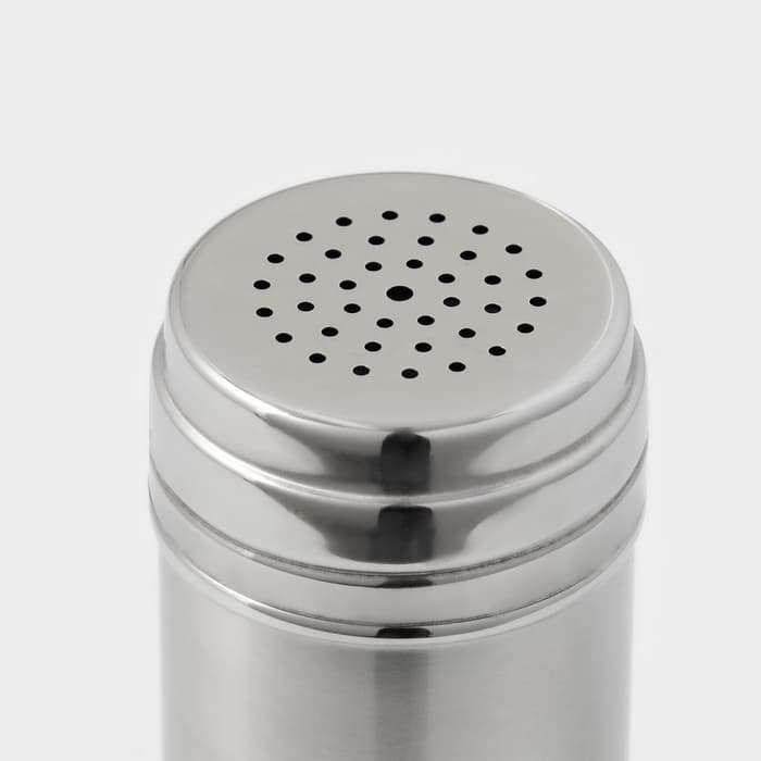 Ёмкость для специй, 400 мл, нержавеющая сталь, серебристая